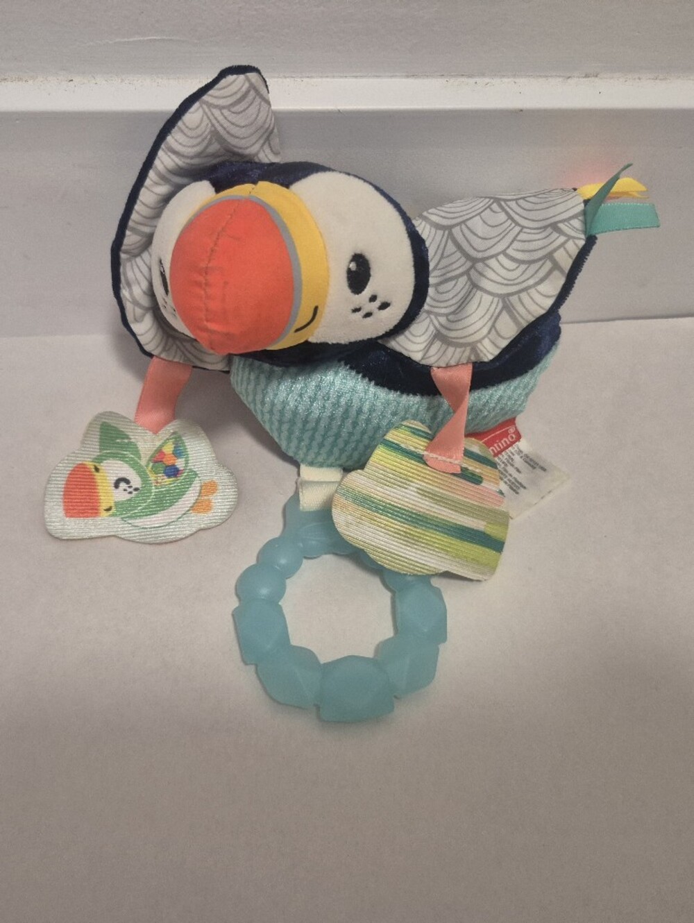 *5 Items $25* Infantino Go Gaga! Jittery Puffin Baby Toy